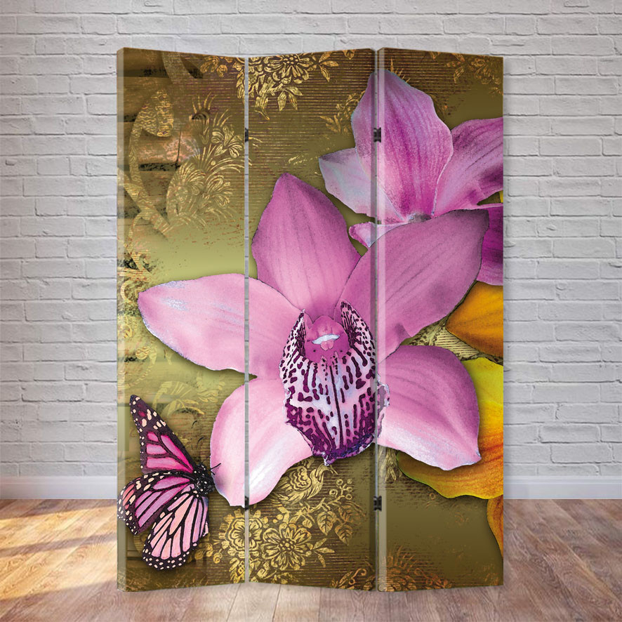 

Ширма декоративная FineDecor "Орхидеи" 120х180 см 025