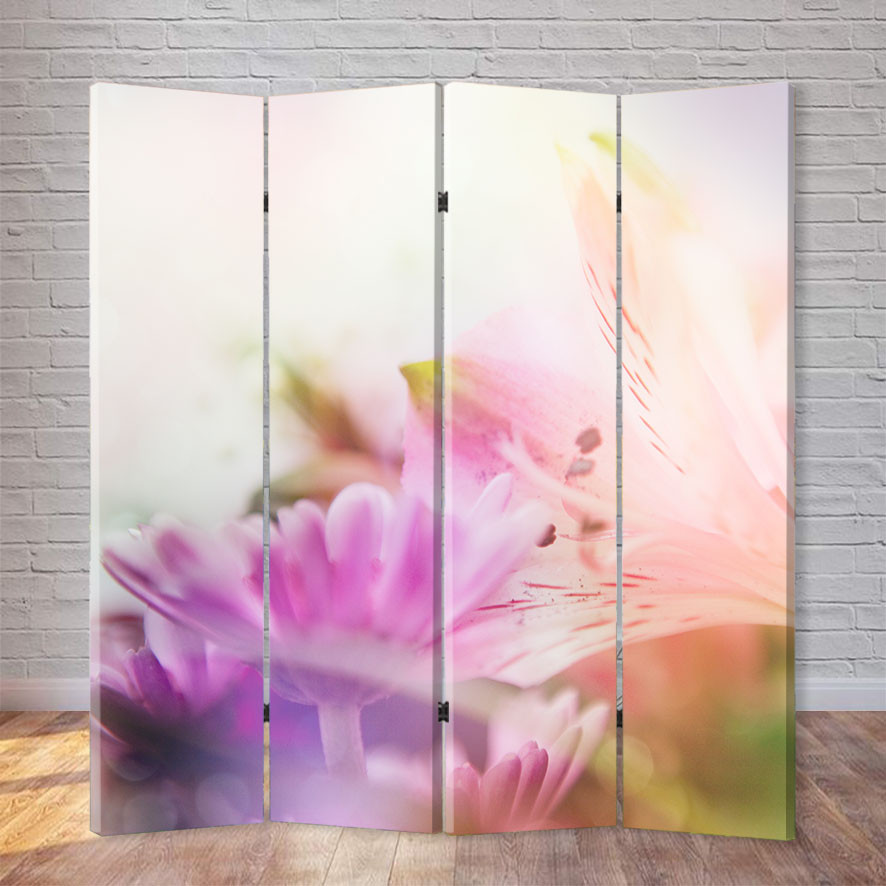 

Ширма декоративная FineDecor "Цветы" 160х180 см 038а