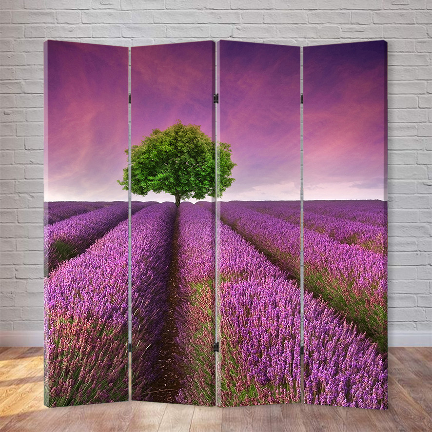 

Ширма декоративная FineDecor "Цветочные поля" 160х180 см 043а
