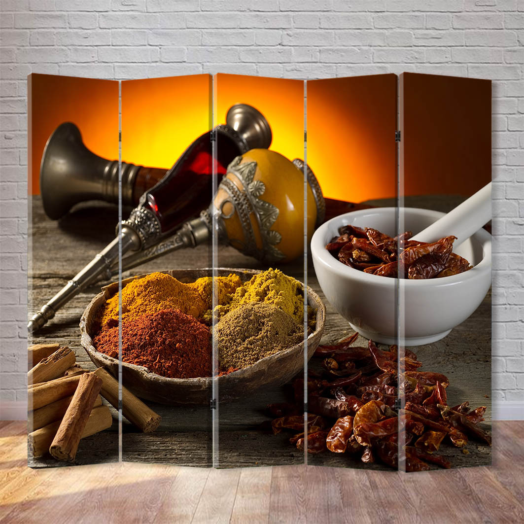 

Ширма декоративная FineDecor "Специи" 200x180 см 101b