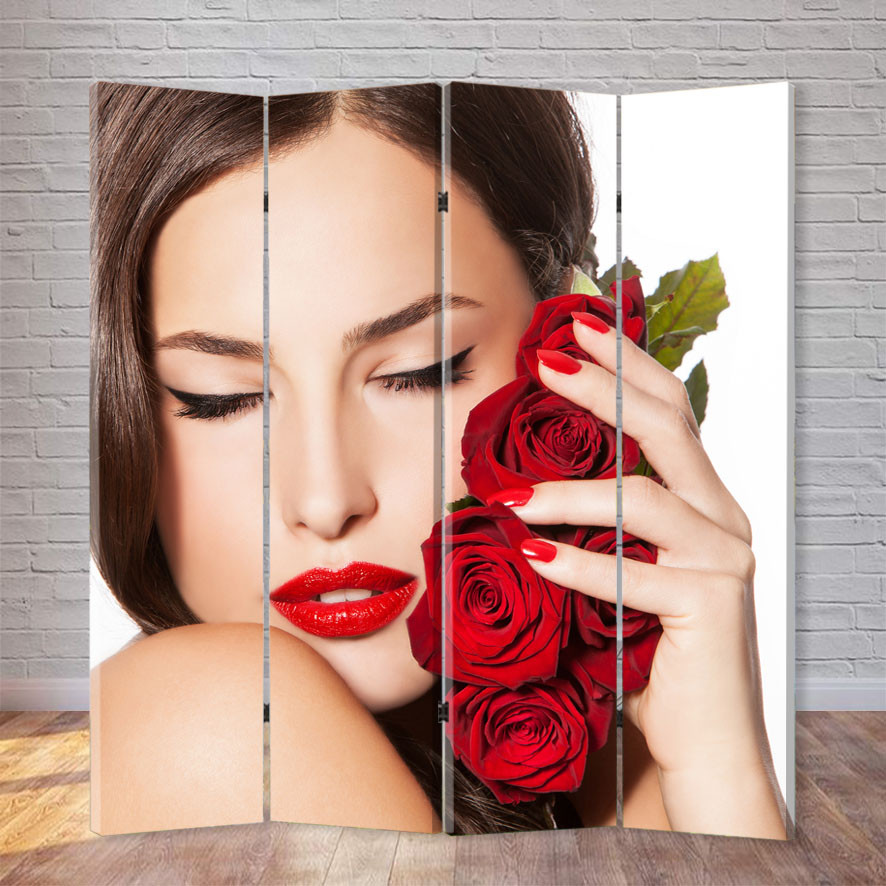 

Ширма декоративная FineDecor "Алые губы" 160x180 см 215a