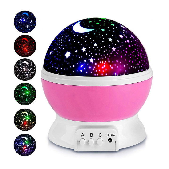 

Вращающийся проектор-ночник Звездное небо Bordo STARMASTER DREAM