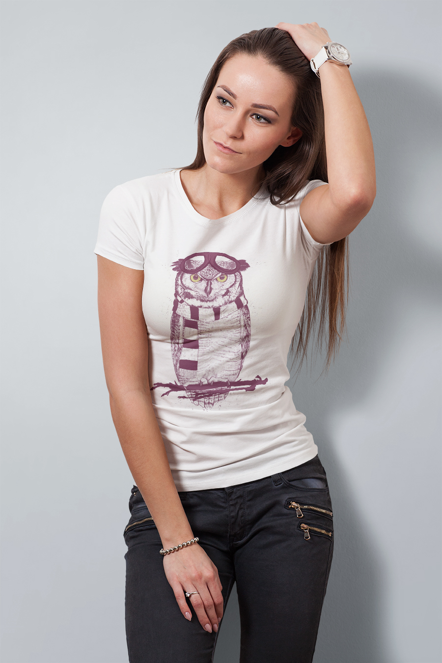 

Футболка OWEAR с дизайнерским принтом design75W-WH  Белый, Футболка OWEAR с дизайнерским принтом design75W-WH S Белый