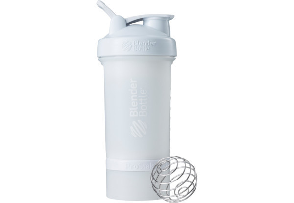 

Шейкер спортивный Blender Bottle ProStak 650 ml с 2-мя контейнерами White