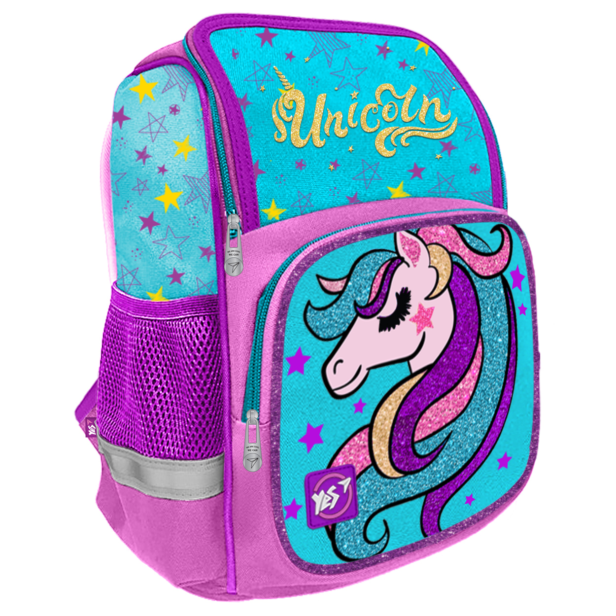 

Рюкзак школьный Yes S-35 Unicorn 35 x 28 x 13 см Фиолетово-голубой