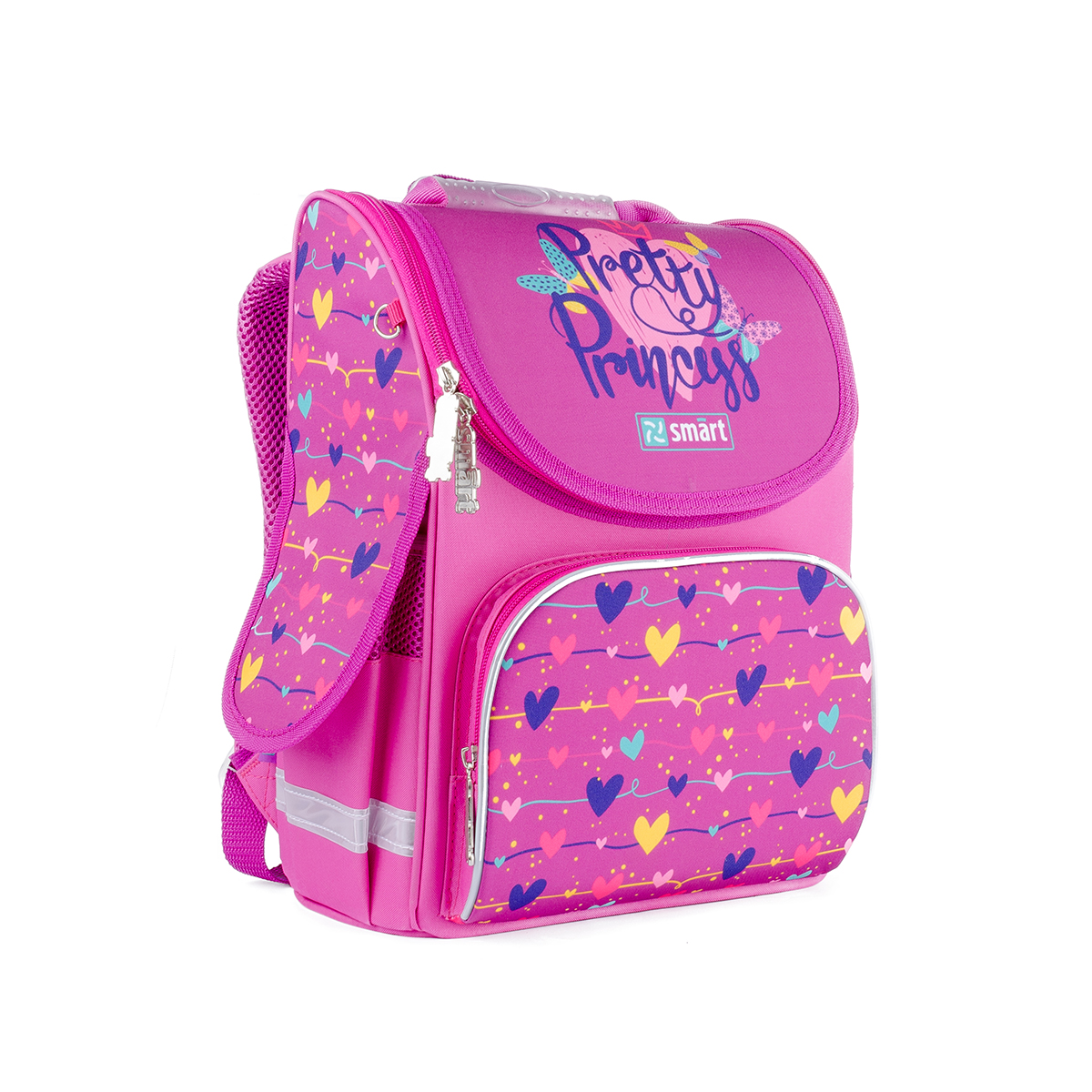 

Рюкзак школьный каркасный Smart PG-11 Pretty Princess 34 x 26 x 11 см Розовый