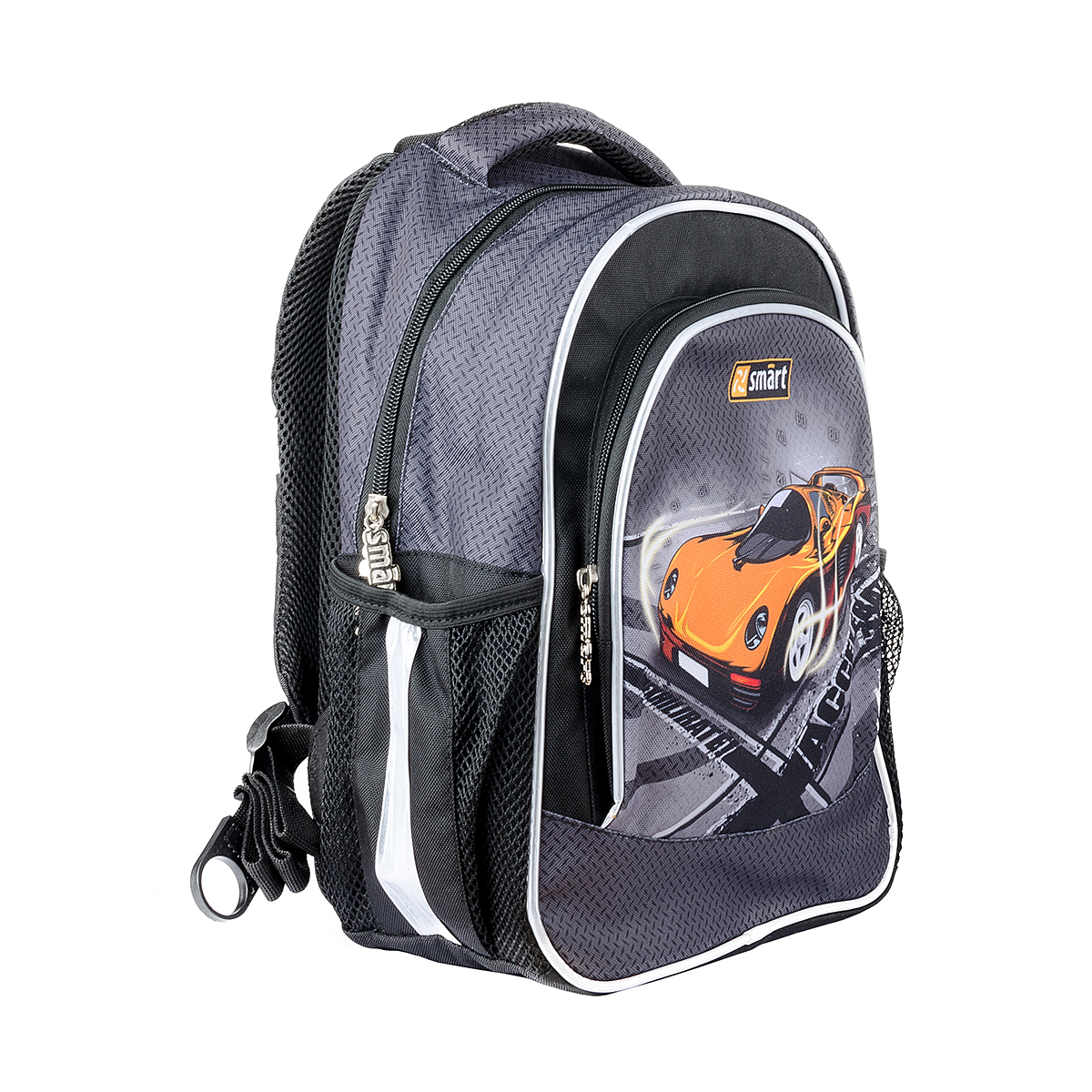 

Рюкзак школьный Smart SM-03 Dangerix 37 x 28 x 14 см Серый