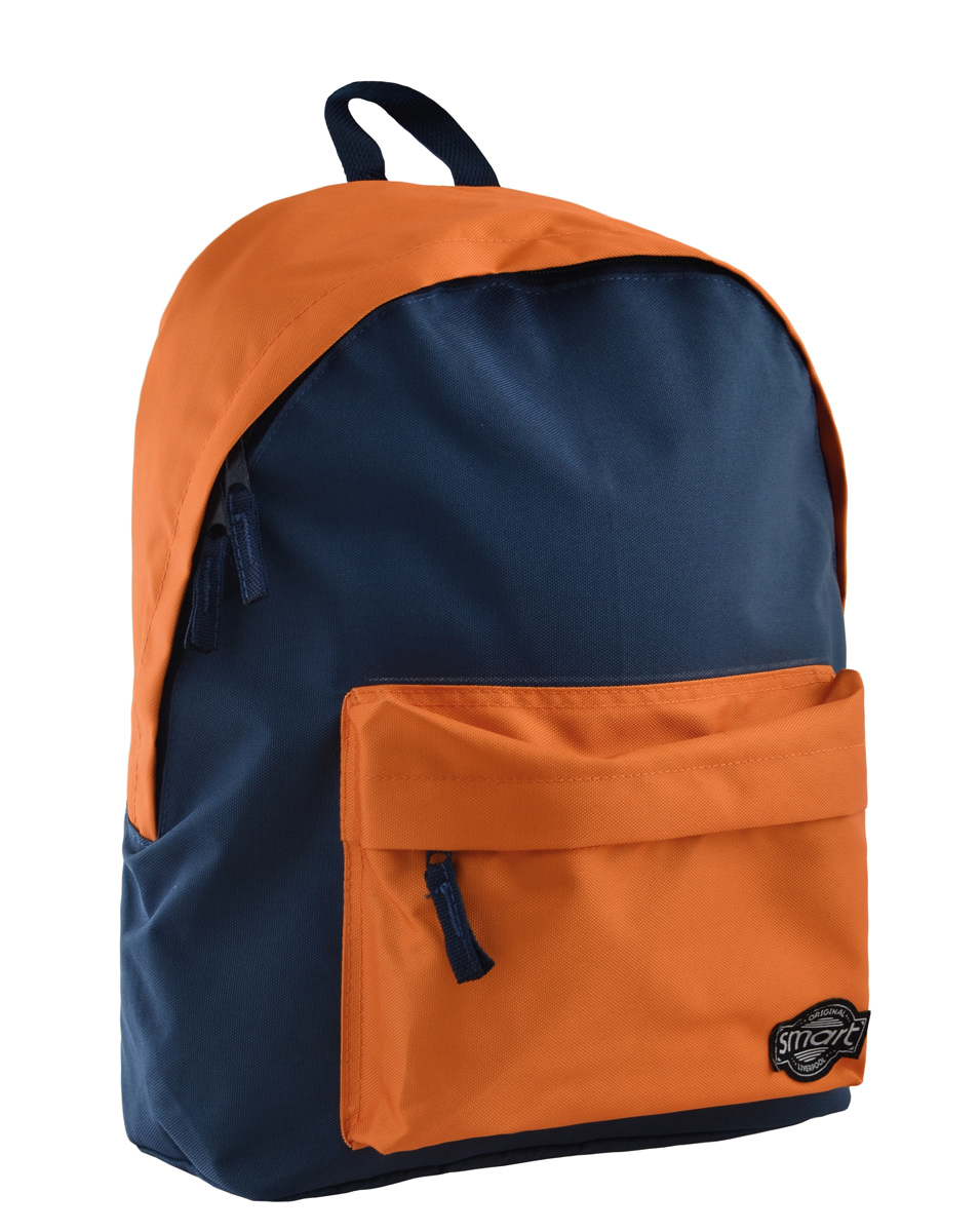

Рюкзак молодежный Smart ST-29 Deep navy 37 x 28 x 11 см Сине-оранжевый