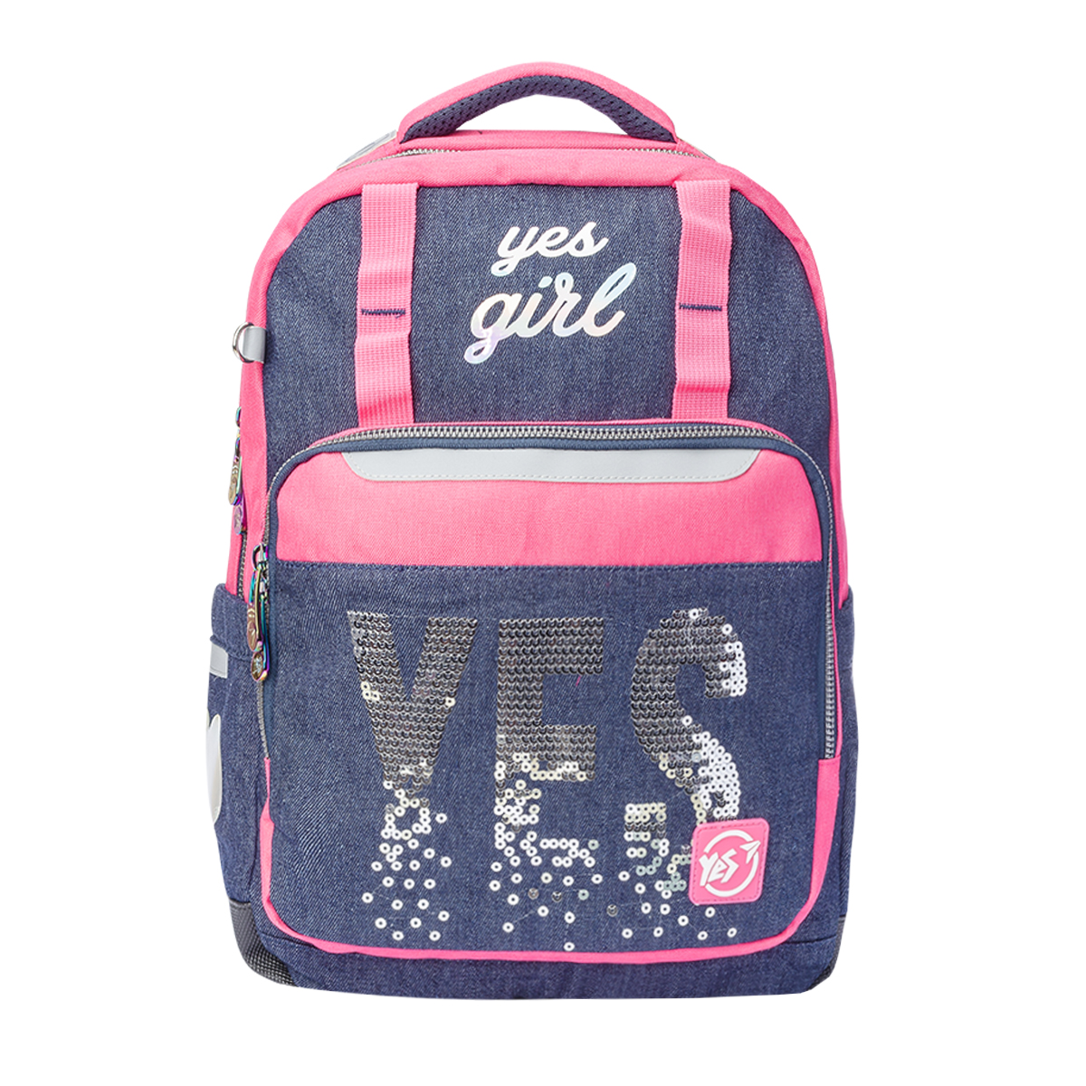 

Рюкзак школьный Yes Т-89 Girl 42 x 30 x 14 см Сине-розовый