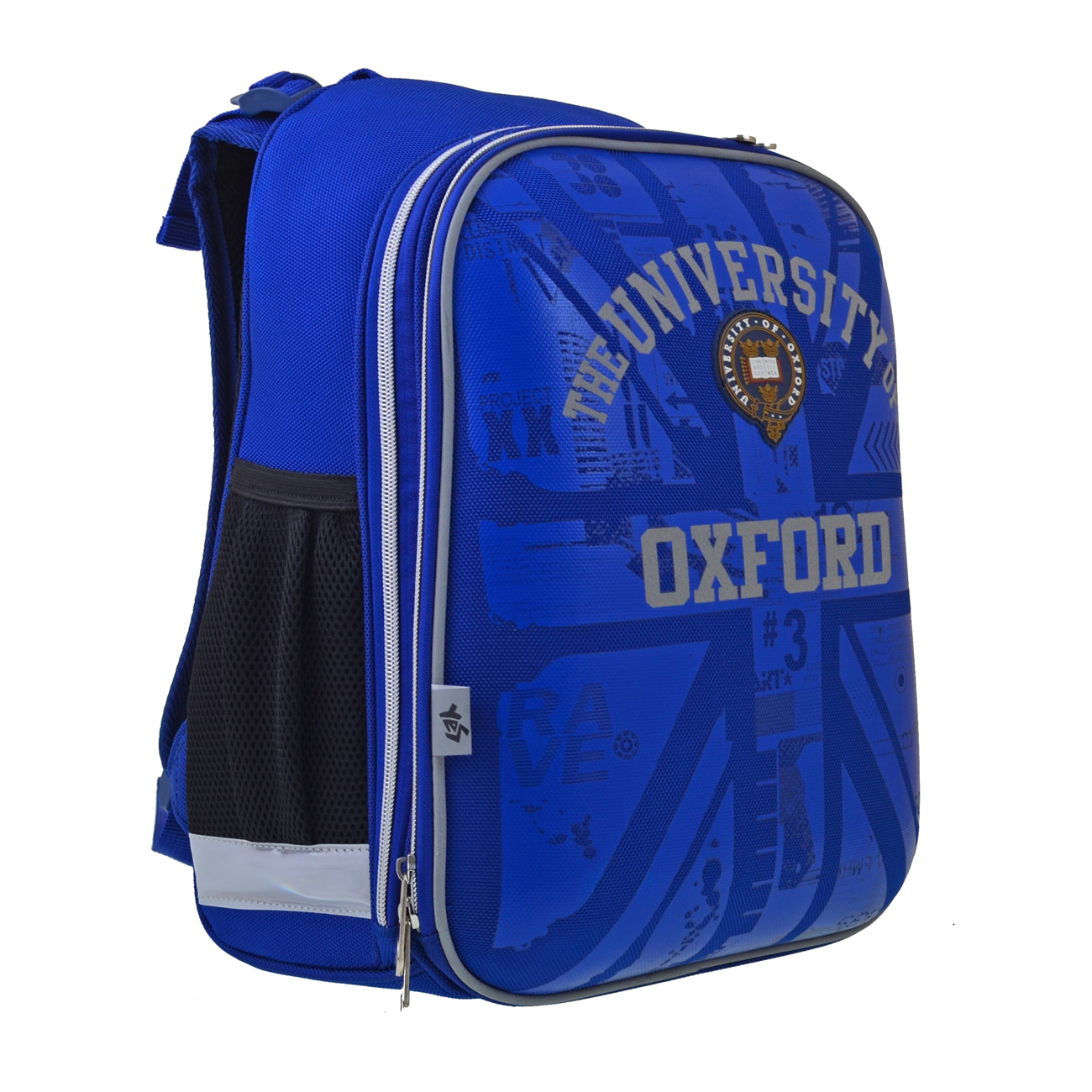 

Рюкзак школьный каркасный YES H-12 Oxford, 38x29x15 (554585)