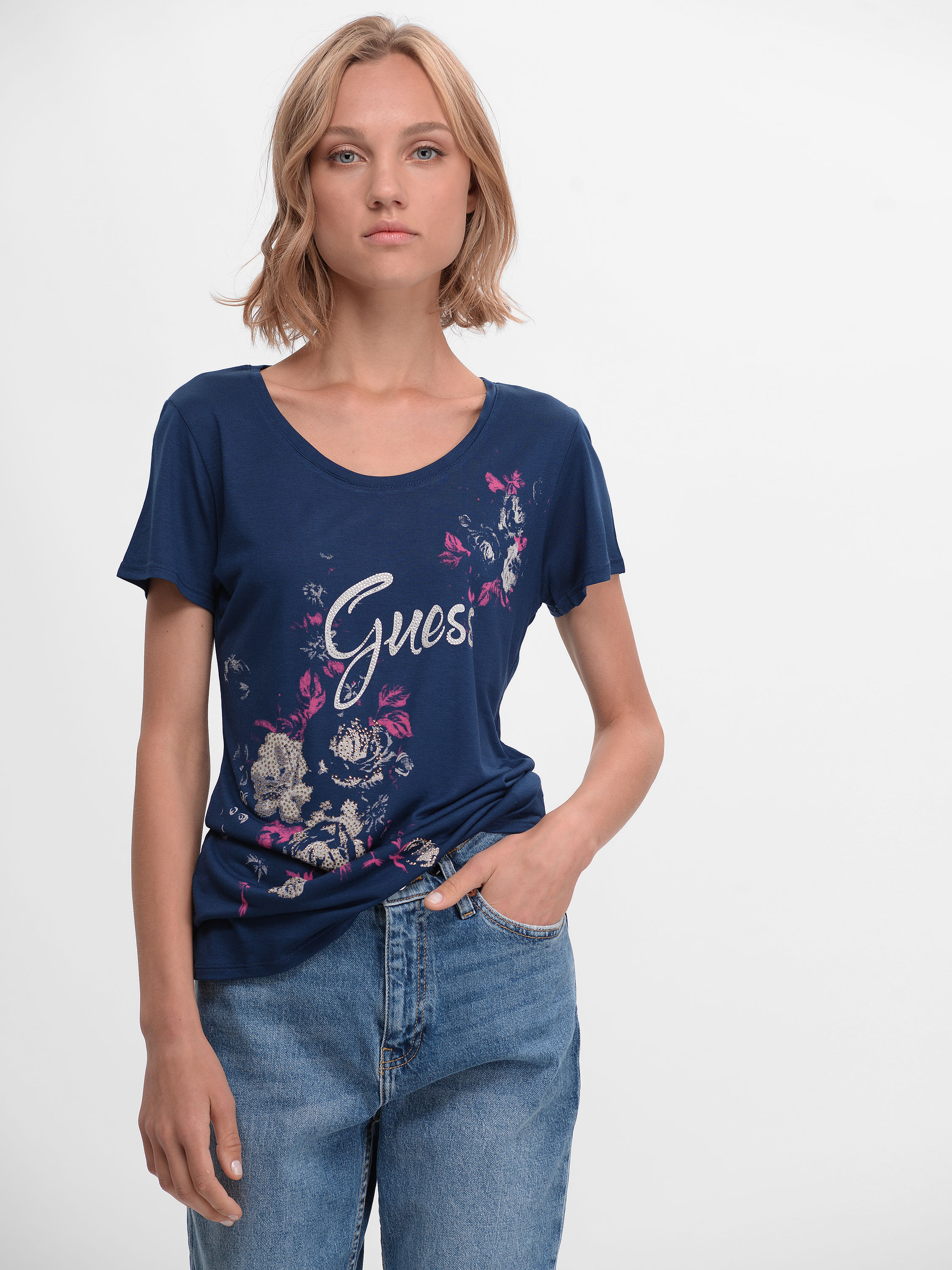 

Футболка Guess 9063.3 XS (40) Синяя