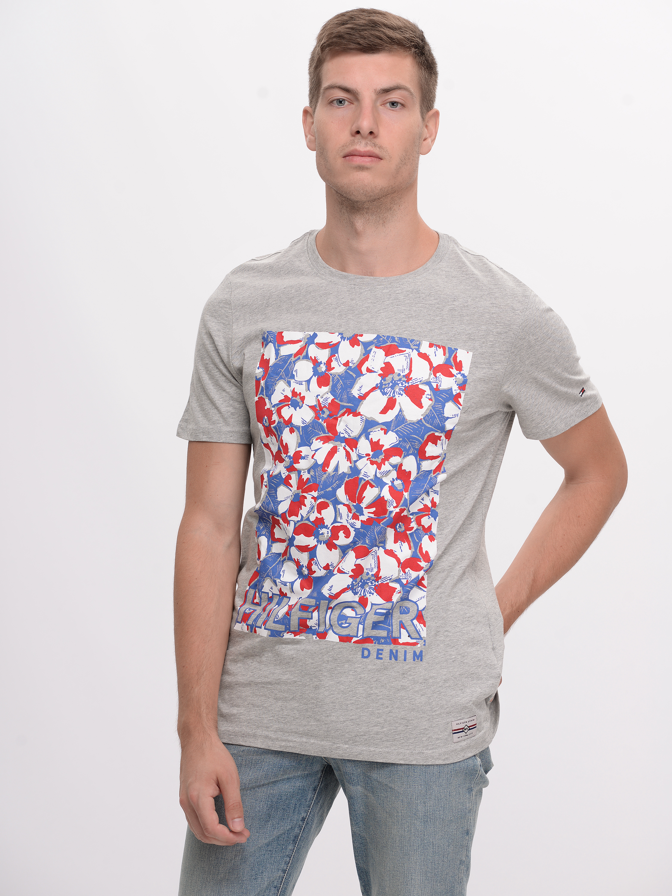 

Футболка Tommy Hilfiger 9528.3 XL (50) Серая