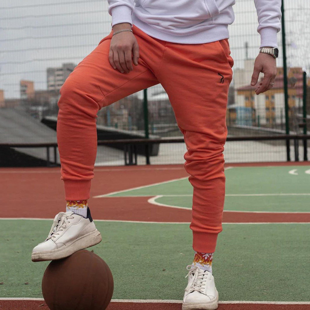 

Спортивные штаны Пушка Огонь Jog коралловые XS