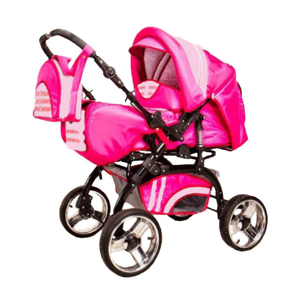 

Коляска-трансформер Trans Baby Rover 7446 CrimsonPink