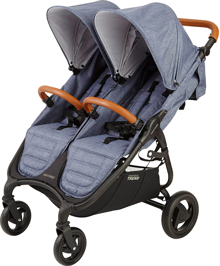 

Прогулочная коляска для двойни Valco baby Snap Duo Trend Grey Marle (9938) (9315517099388)