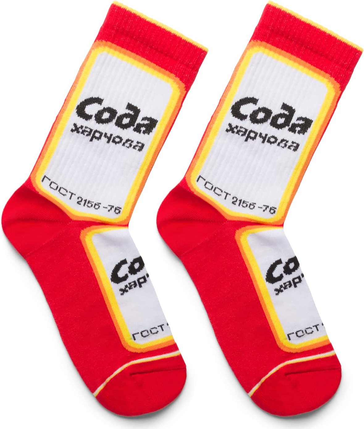 

Носки Ded Noskar' Сода 36-40 Красные