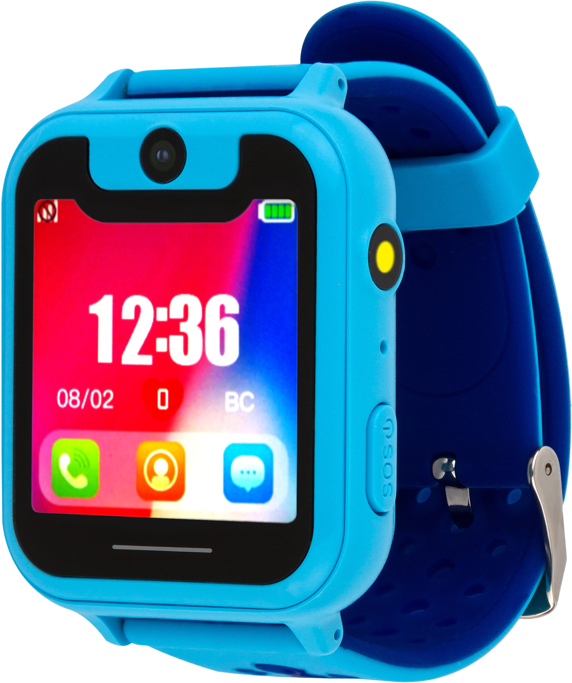 Акция на Смарт-часы Atrix Smart Watch iQ1700 IPS Cam Flash Blue (iQ1700 Blue) от Rozetka UA