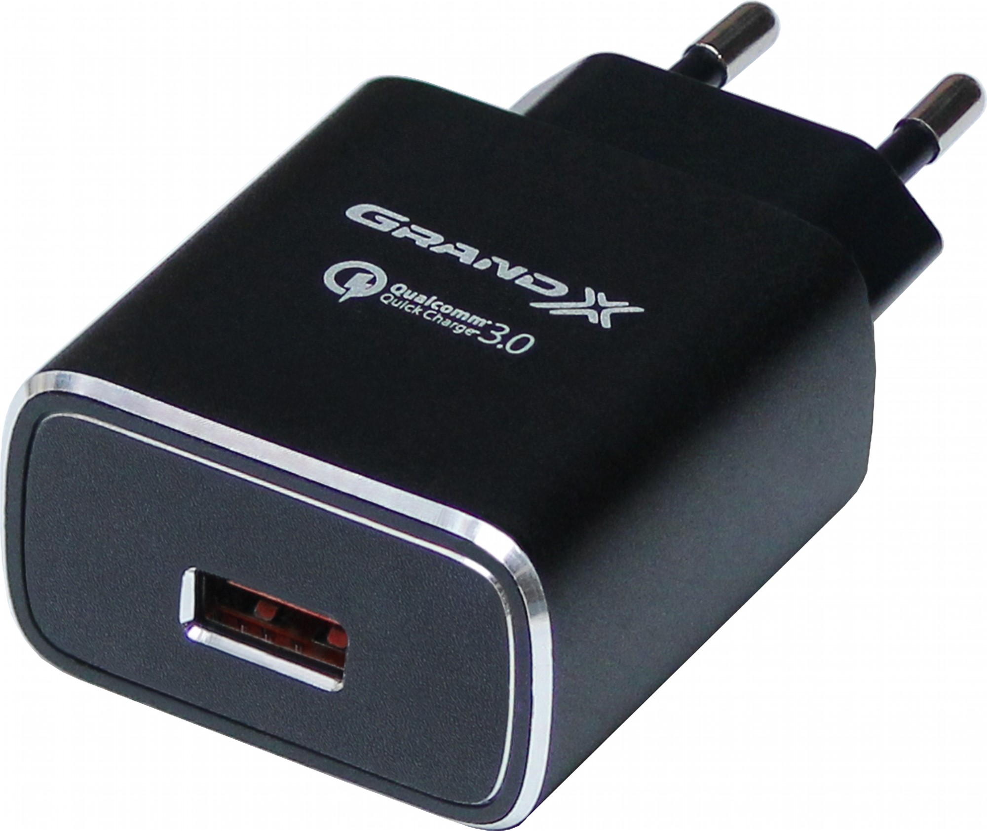 

Зарядное устройство Grand-X Quick Charge QС3.0 3.6V-6.5V 3A, 6.5V-9V 2A, 9V-12V 1.5A USB Black (CH-750B)