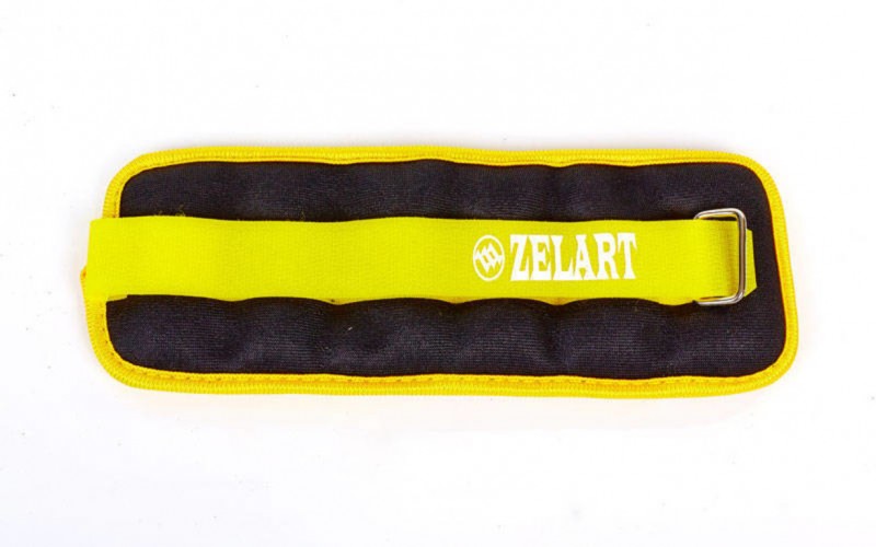 

Утяжелители-манжеты для рук и ног Zelart FI-2502-2 (2 x 1кг) Yellow (PS01214)