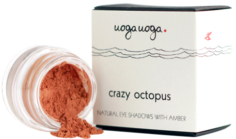 Акция на Натуральные тени для век Uoga Uoga Crazy Octopus №705 с янтарем 1 г (47727908) от Rozetka UA