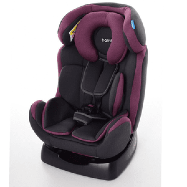 

Автокресло детское Bambi M 3678 Pink Gray, группа 0+/1/2, от 0 до 6 лет, серое с розовым