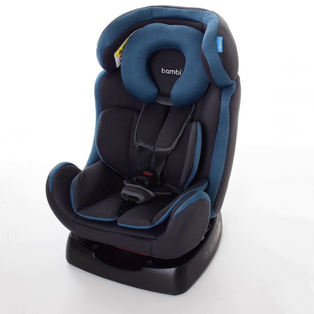 

Автокресло детское Bambi M 3678 Navy Gray, группа 0+/1/2, от 0 до 6 лет, серое с синим