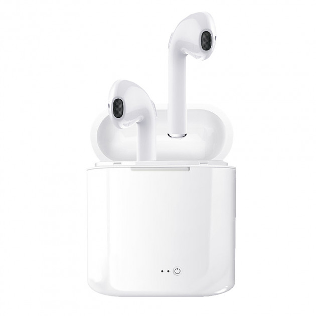 

Наушники беспроводные TWS i7S Гарнитура Bluetooth 4.2 с зарядным футляром для IOS/Mac OS/Windows/Android Белые