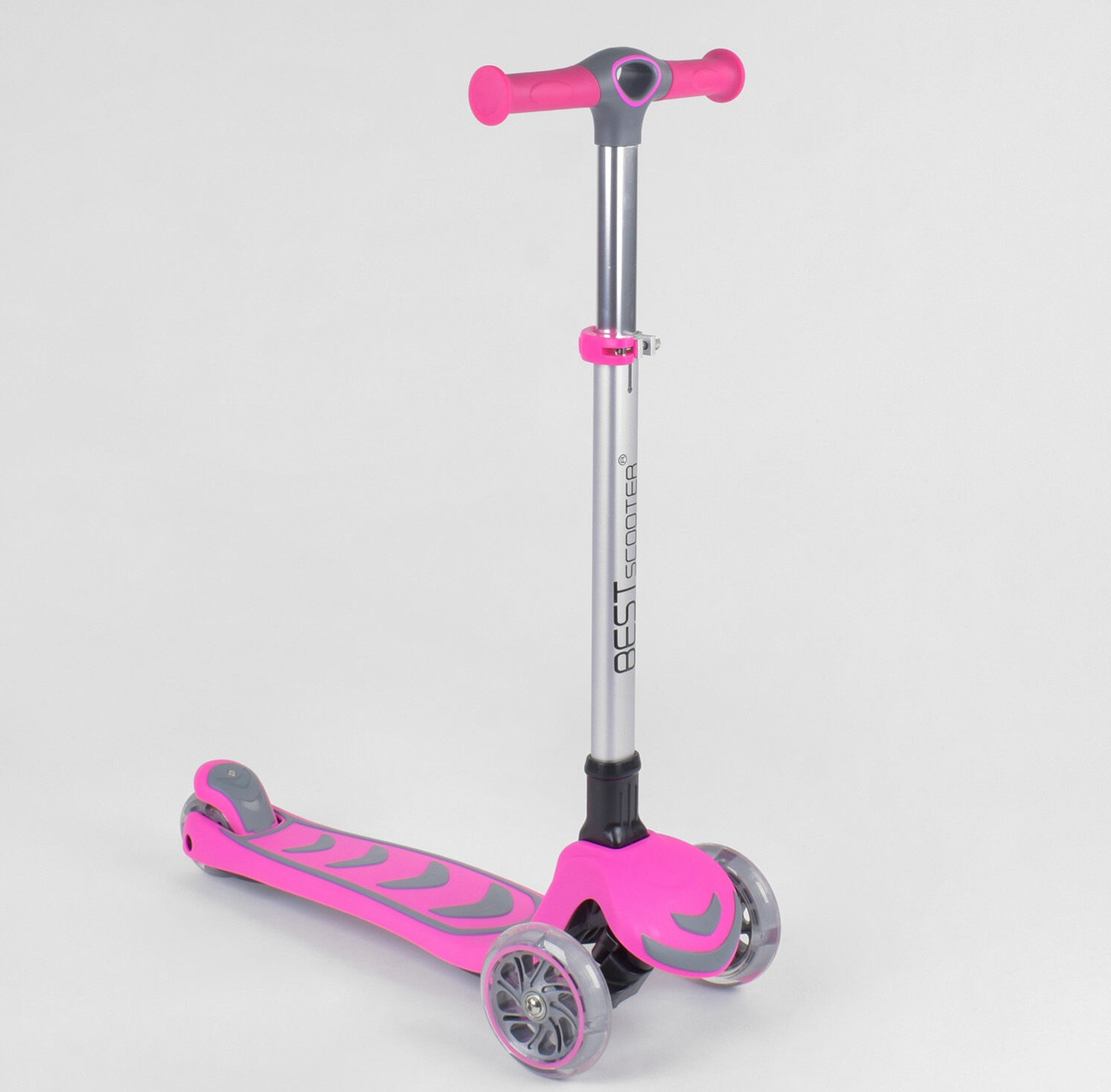

Самокат трехколесный 57795(4) Best Scooter, цвет Розовый
