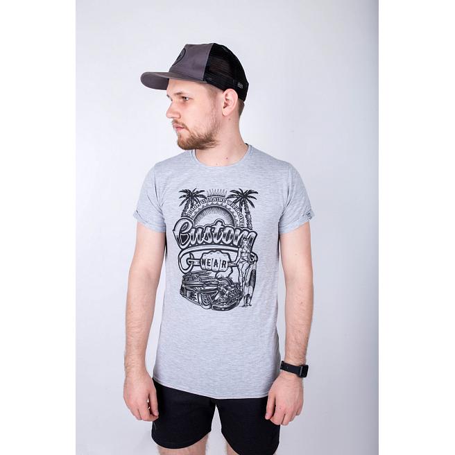 

Футболка Custom Wear Miami Long grey XS