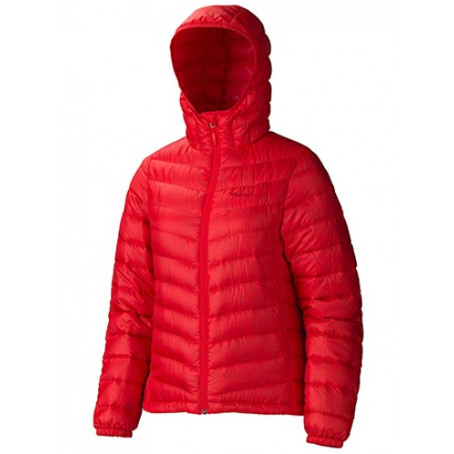 

Пуховик женский Marmot Jena Hoody S Алый