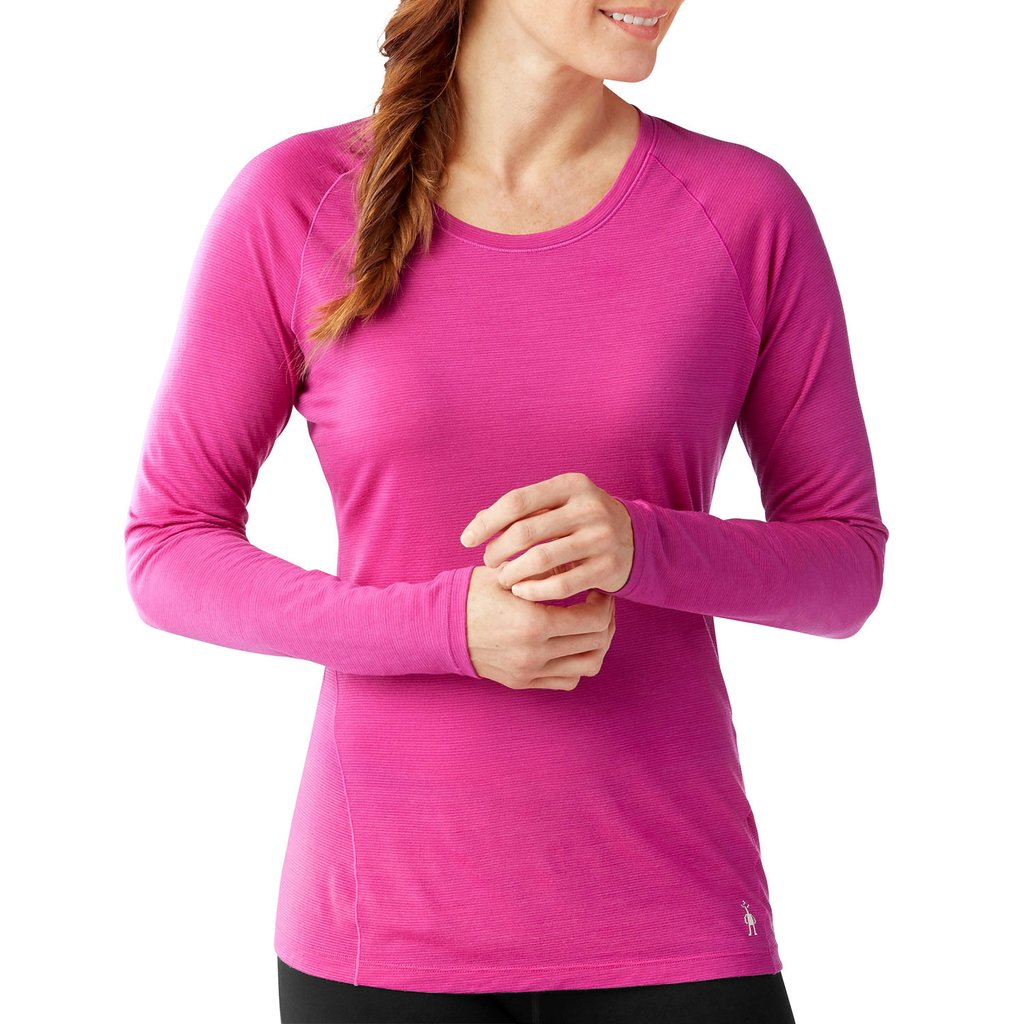 

Футболка Smartwool Women Merino 150 Baselayer Pattern Long Sleeve M Розовый