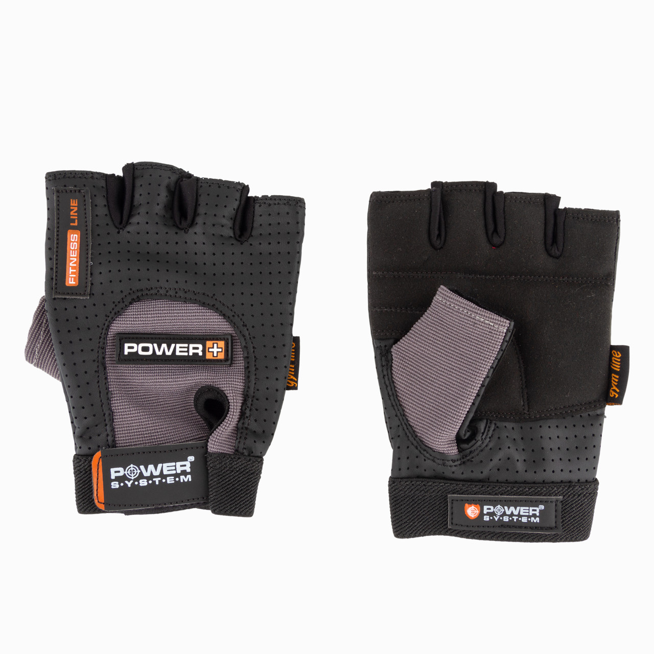 

Перчатки для фитнеса и тяжелой атлетики Power Systems PS-2500 Power Plus XL, Black/Grey