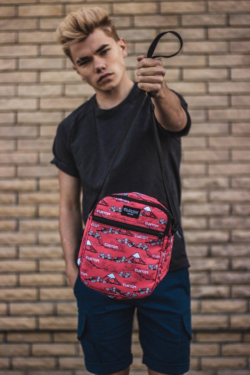 

Сумка мессенджер мужская Custom Wear 2.0 Japan Red