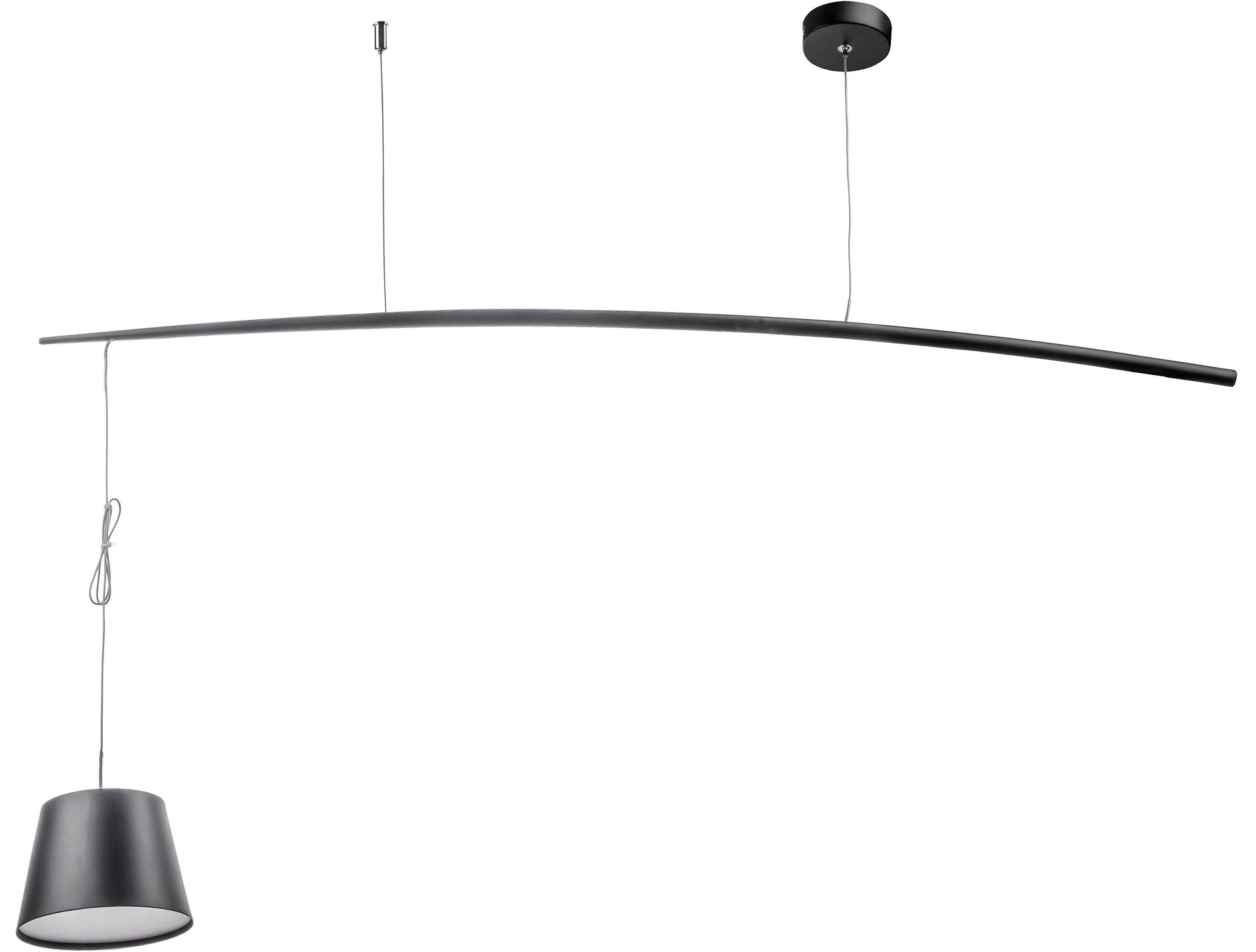 

Люстра Brille BL-548S/1x7W WW BK (23-514)