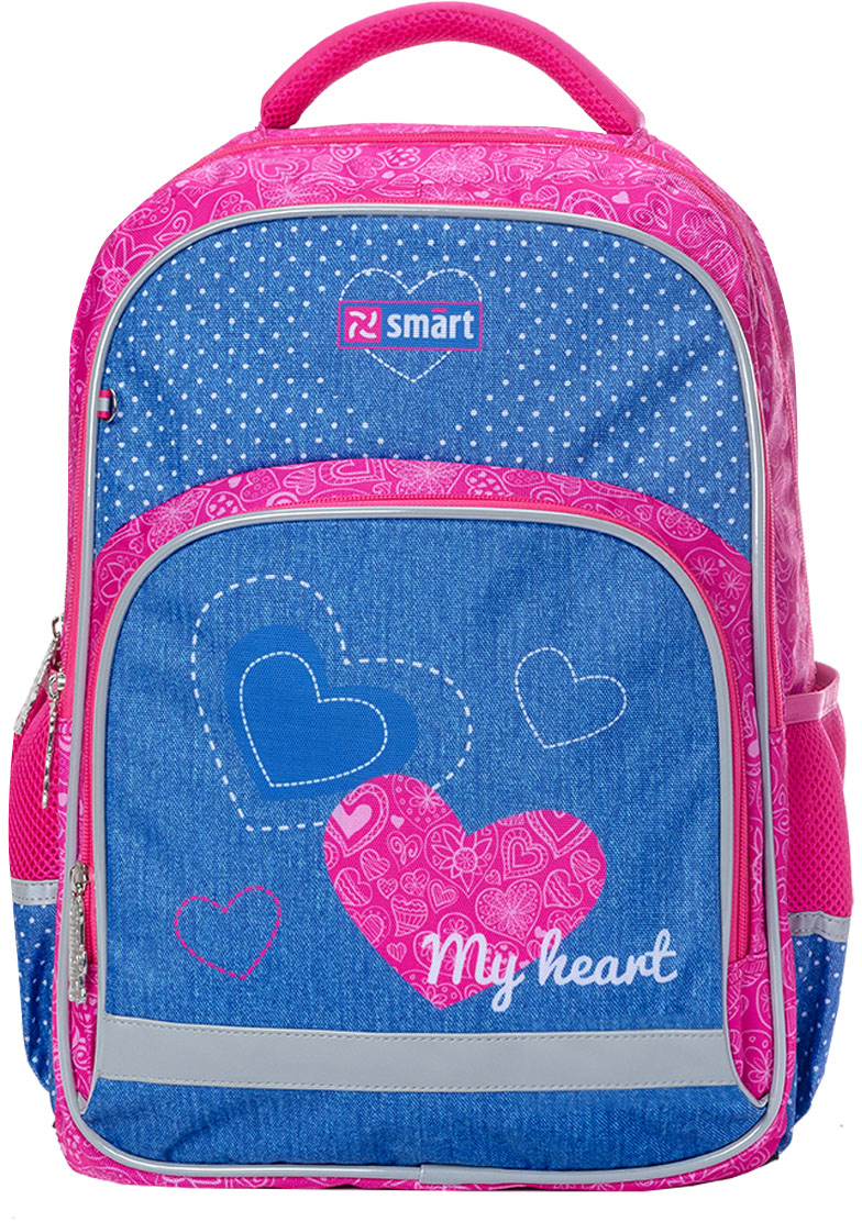 

Рюкзак школьный Smart SM-04 My Heart (558179)
