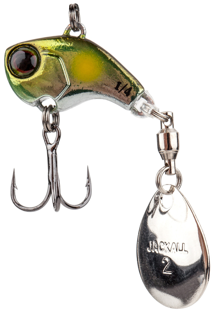 

Тейл-спиннер Jackall Deracoup 3/8oz HL Ayu (арт.123416991581)