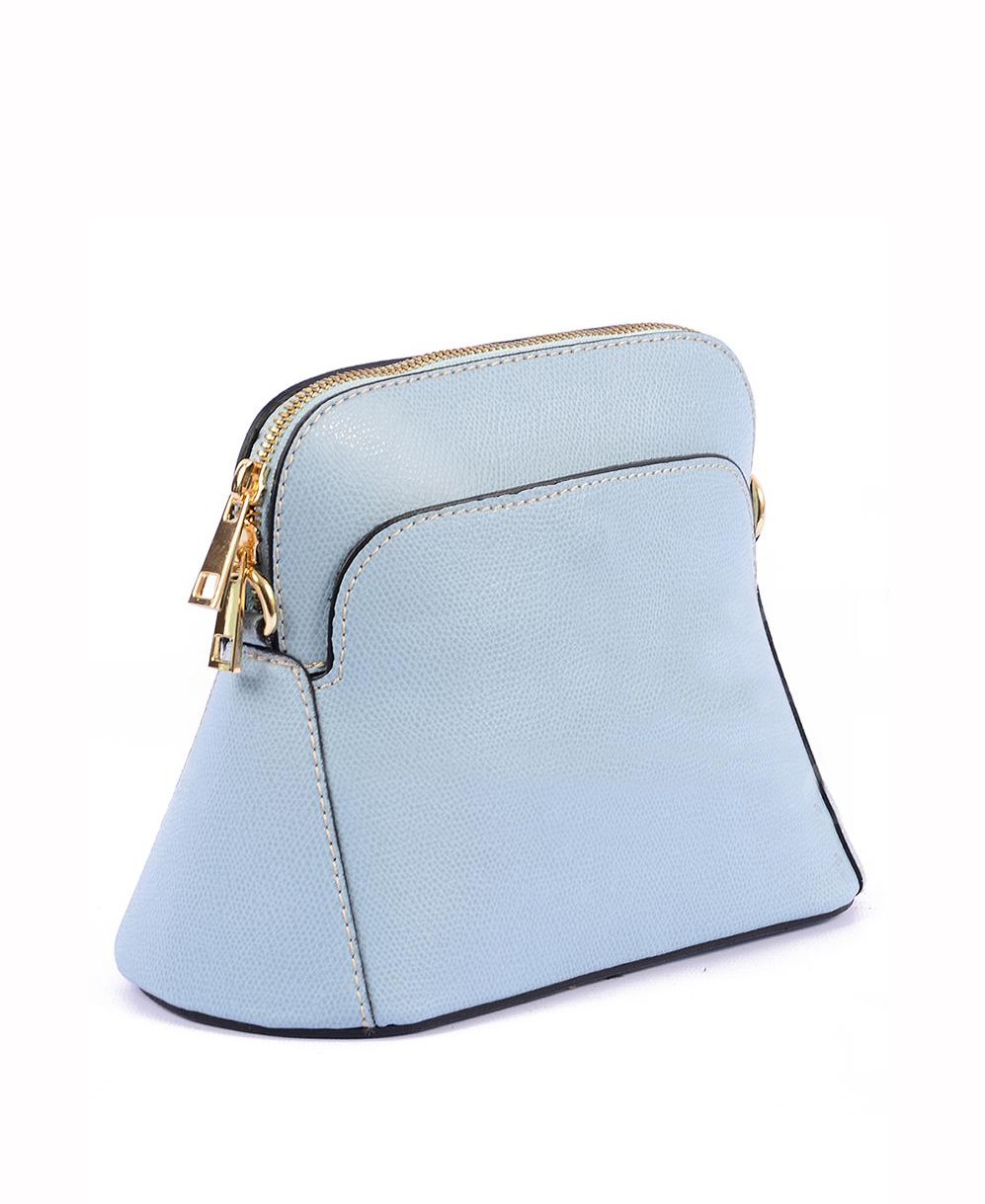 

Кожаная сумочка Genuine Leather "Blu" Голубая Art14924