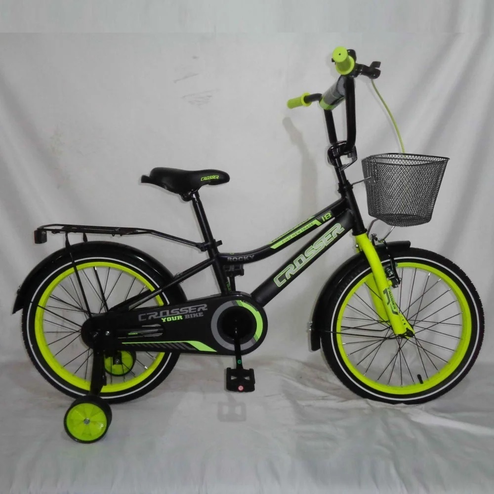 

Велосипед Crosser 20" Rocky Black / Green (ROCKY CROSSER20)