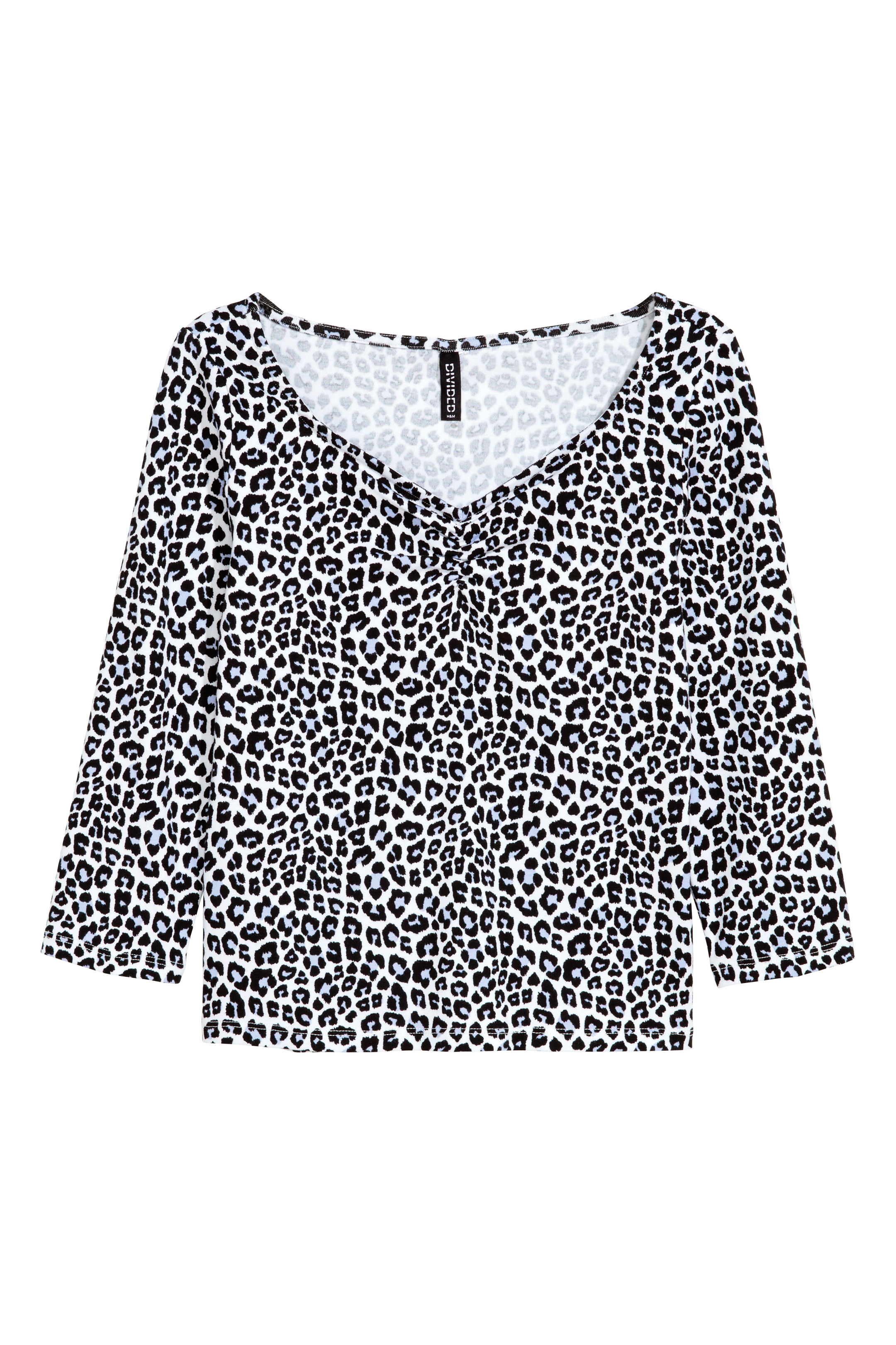 

Блуза H&M XS черно белый 4765695