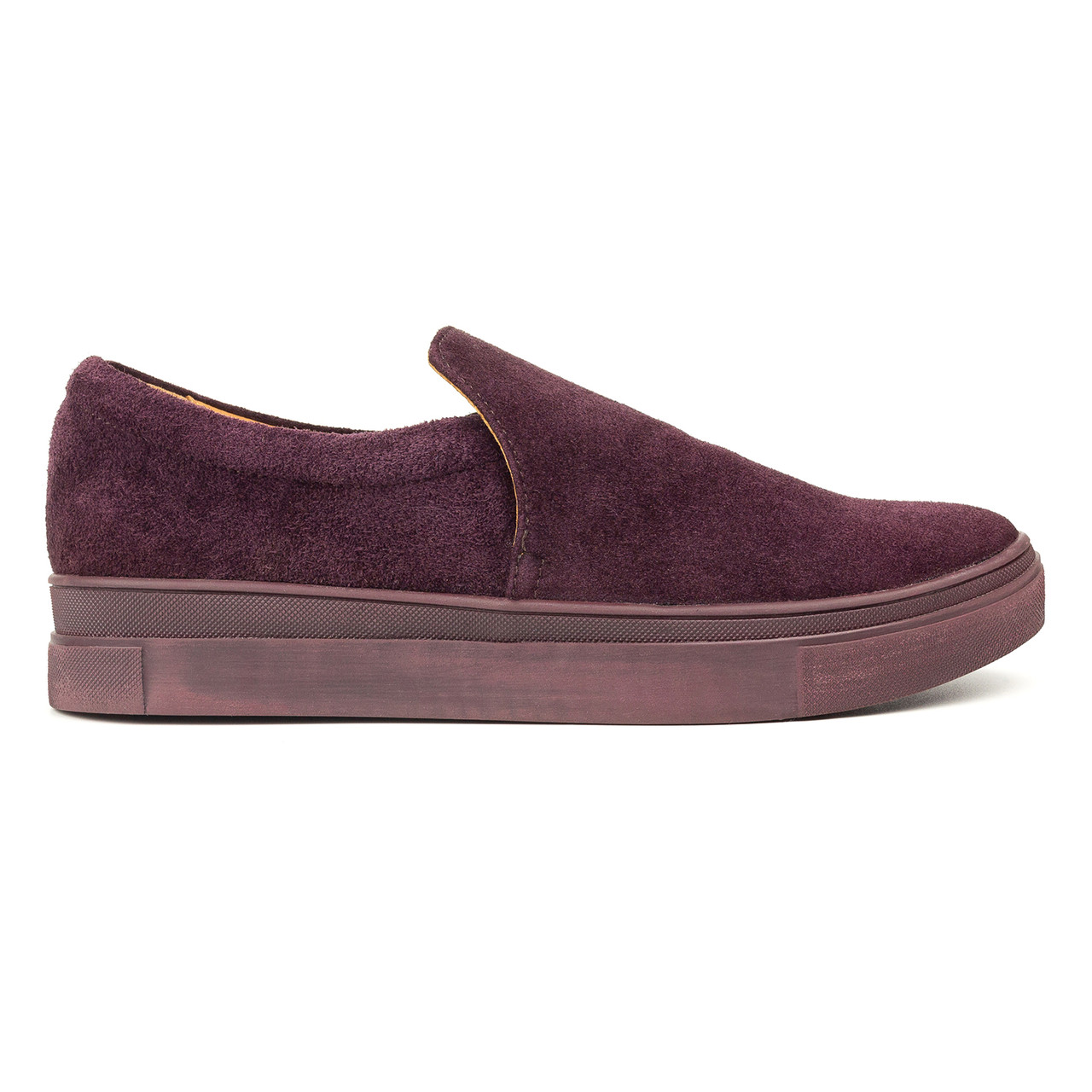 

Слипоны женские Woman's heel 36 бордовые (О-807)