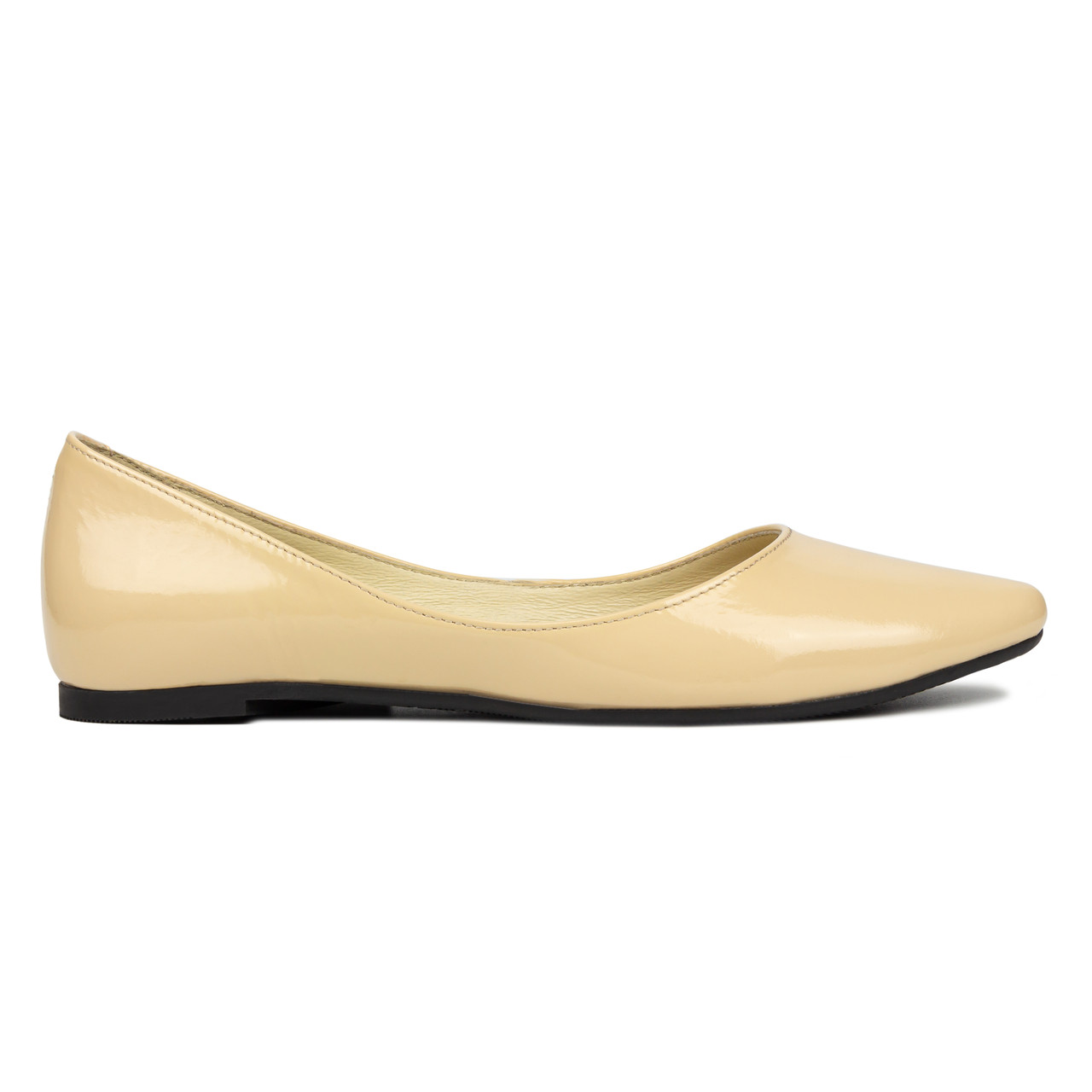 

Балетки Woman's heel кожаные 37 бежевые (О-626)