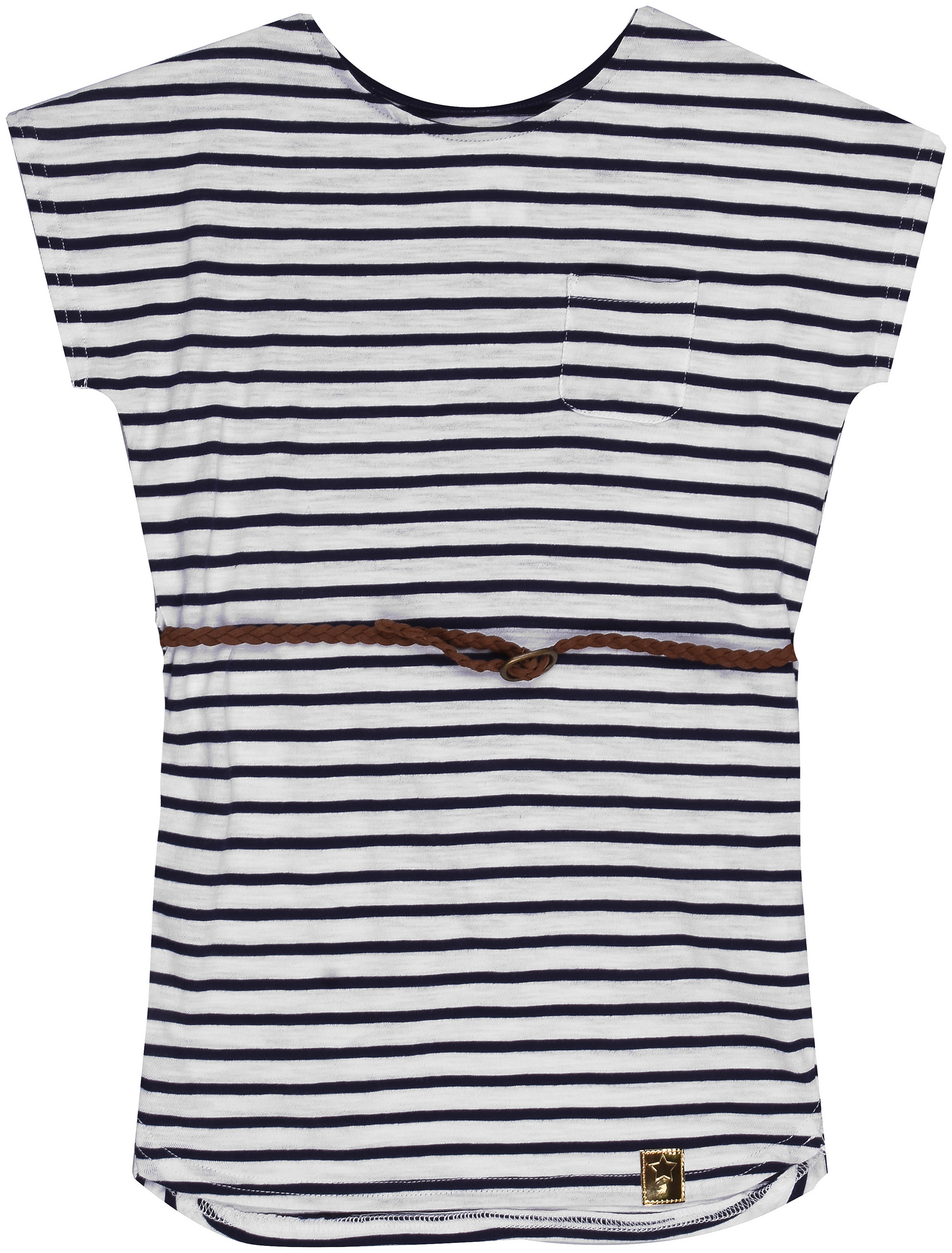 

Платье H&M 110см бело синий полоска 5139075