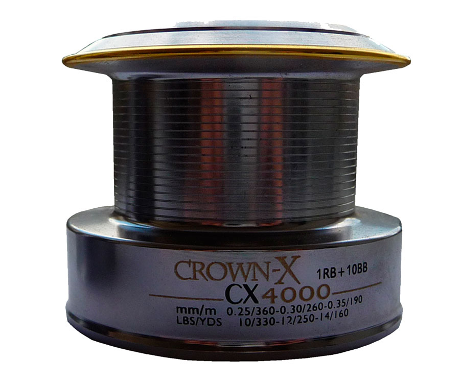 

Запасная металлическая шпуля Flagman CrownX Cx4000 (арт.38387714000)