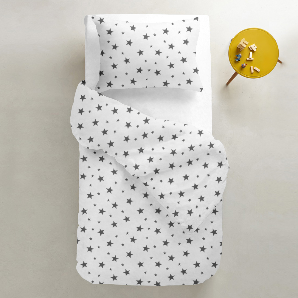 

Комплект постельного белья Cosas Star Big Grey-White 110х140