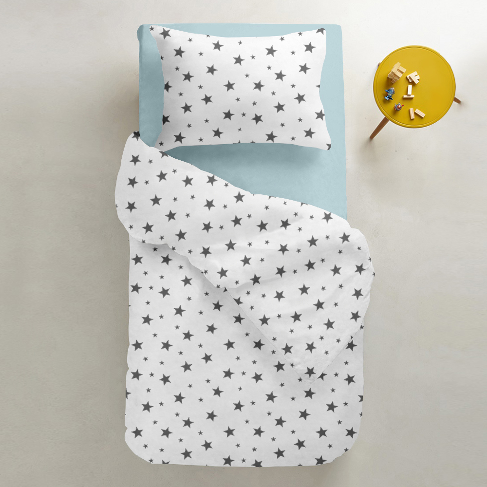 

Комплект постельного белья Cosas Star Big Grey-Blue 110х140