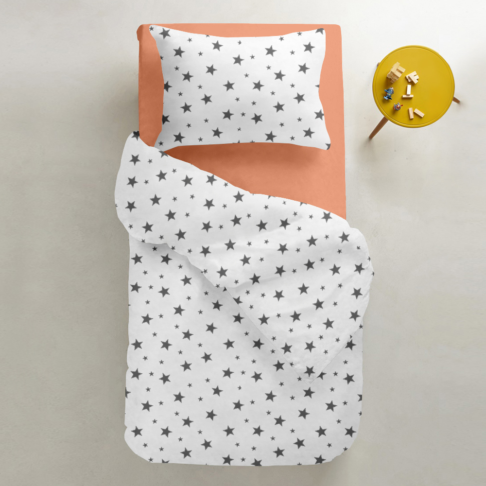 

Комплект постельного белья Cosas Star Big Grey-Terrakot 110х140