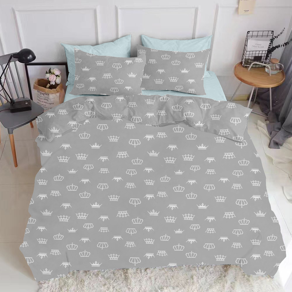 

Комплект постельного белья Cosas Crown Grey-El-Blue 200х220