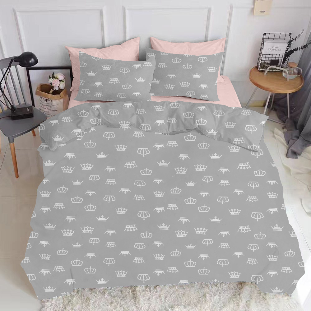 

Комплект постельного белья Cosas Crown Grey-El-Rose 200х220