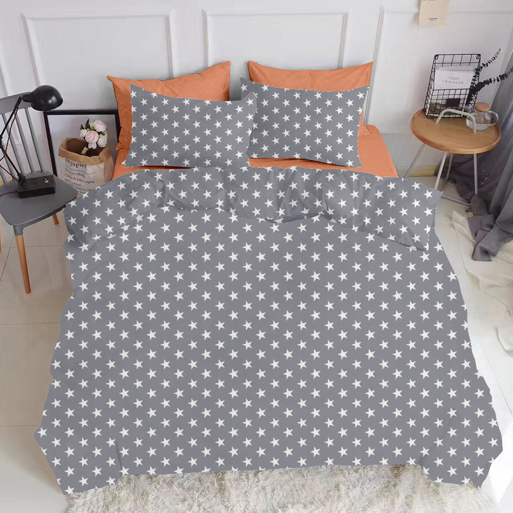 

Комплект постельного белья Cosas Stars B-Grey-El-Terrakot 200х220