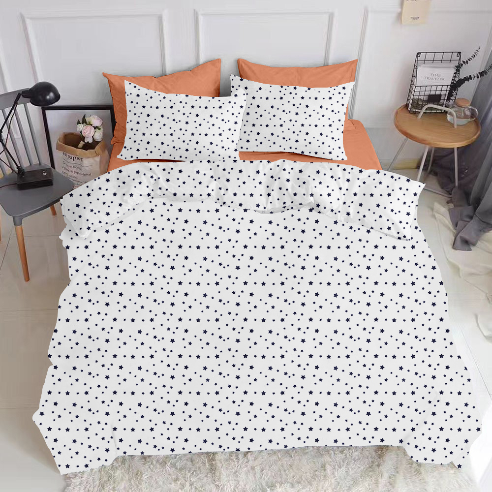 

Комплект постельного белья Cosas Starsfall Blue White-El-Terrakot 200х220